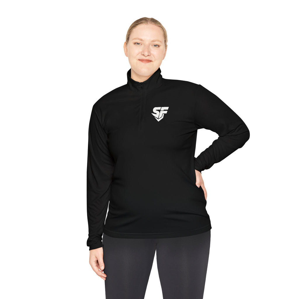 Saydee Flex Quarter-Zip Pullover — 'Built For Power'