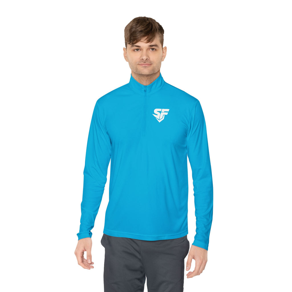 Saydee Flex Quarter-Zip Pullover — 'Built For Power'