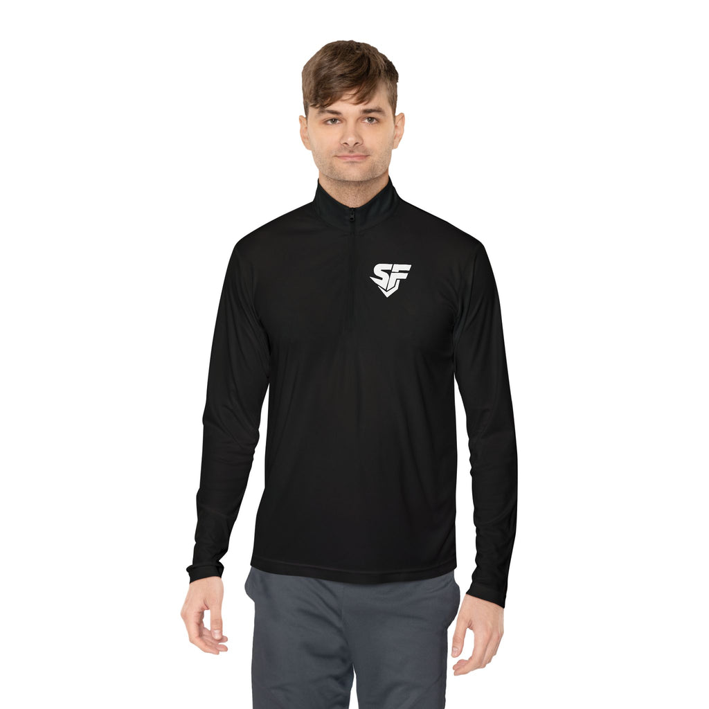 Saydee Flex Quarter-Zip Pullover — 'Built For Power'