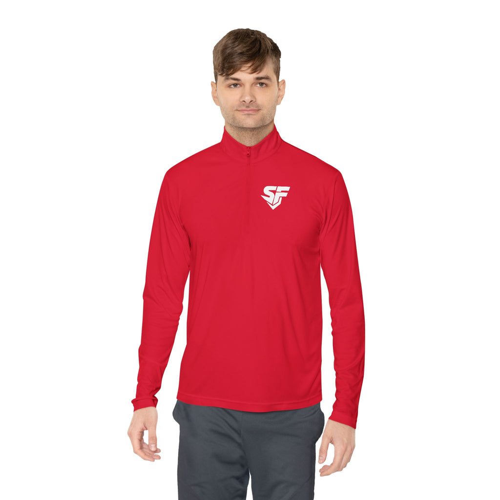 Saydee Flex Quarter-Zip Pullover — 'Built For Power'
