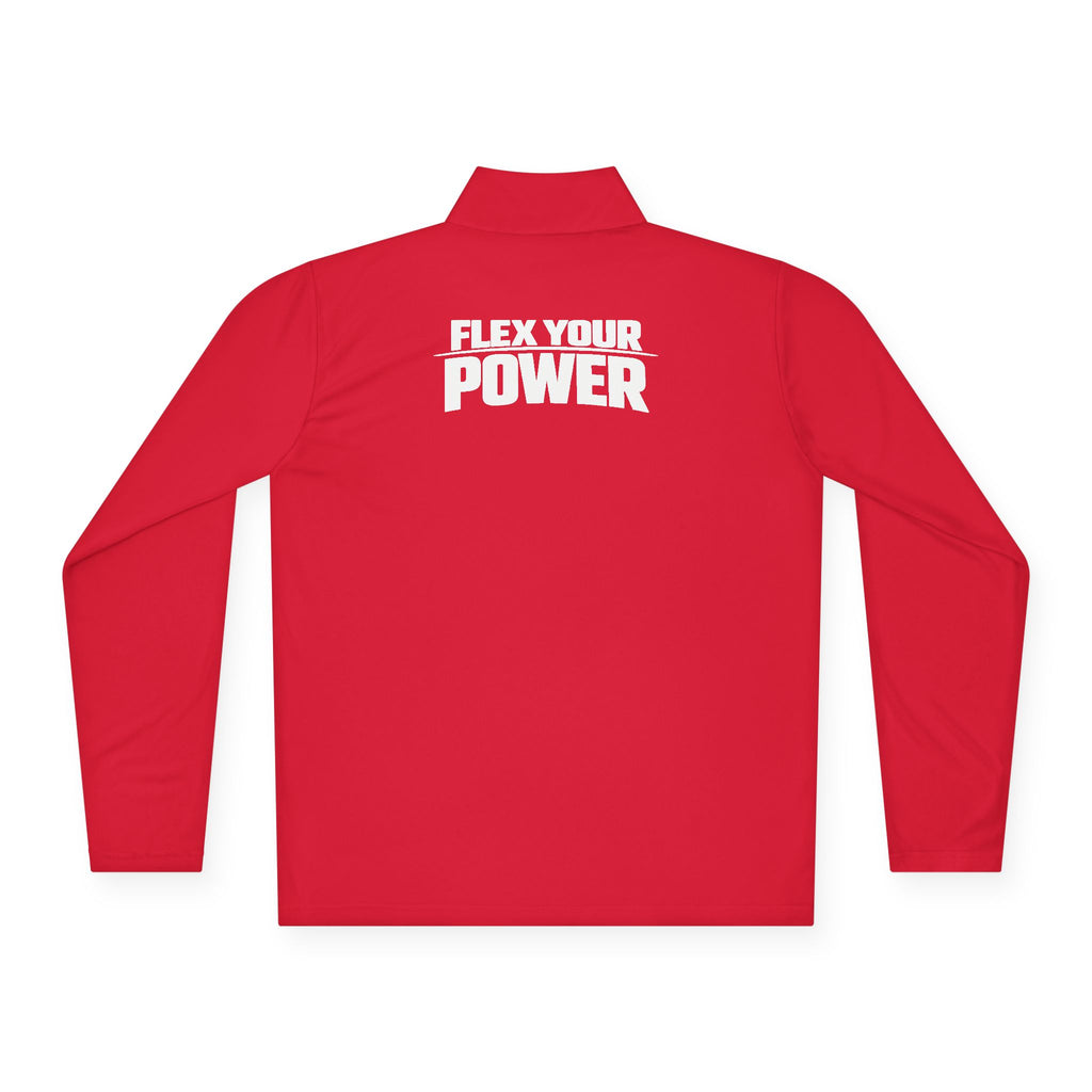 Saydee Flex Quarter-Zip Pullover — 'Built For Power'