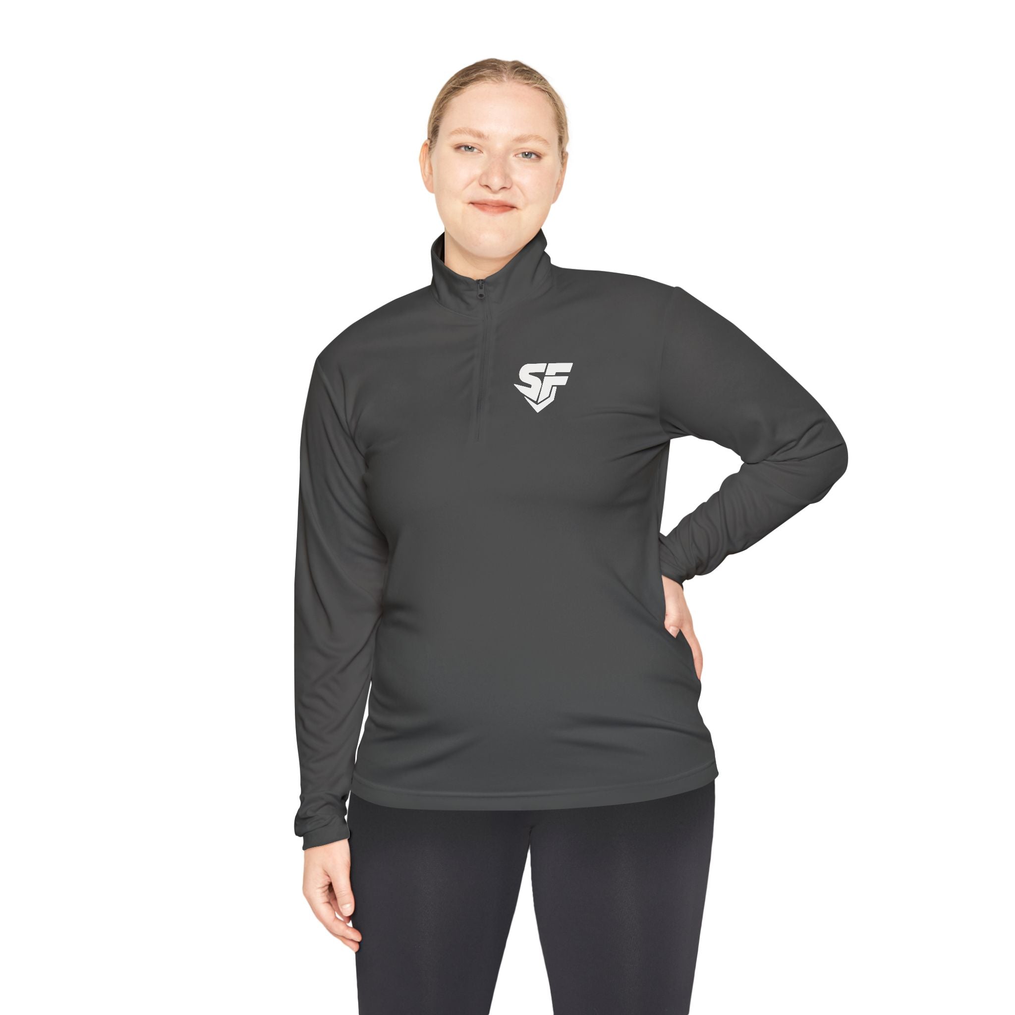 Saydee Flex Quarter-Zip Pullover — 'Built For Power'