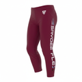 Performance Capri Leggings - Burgundy