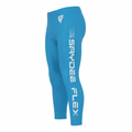 Performance Capri Leggings - Sky Blue