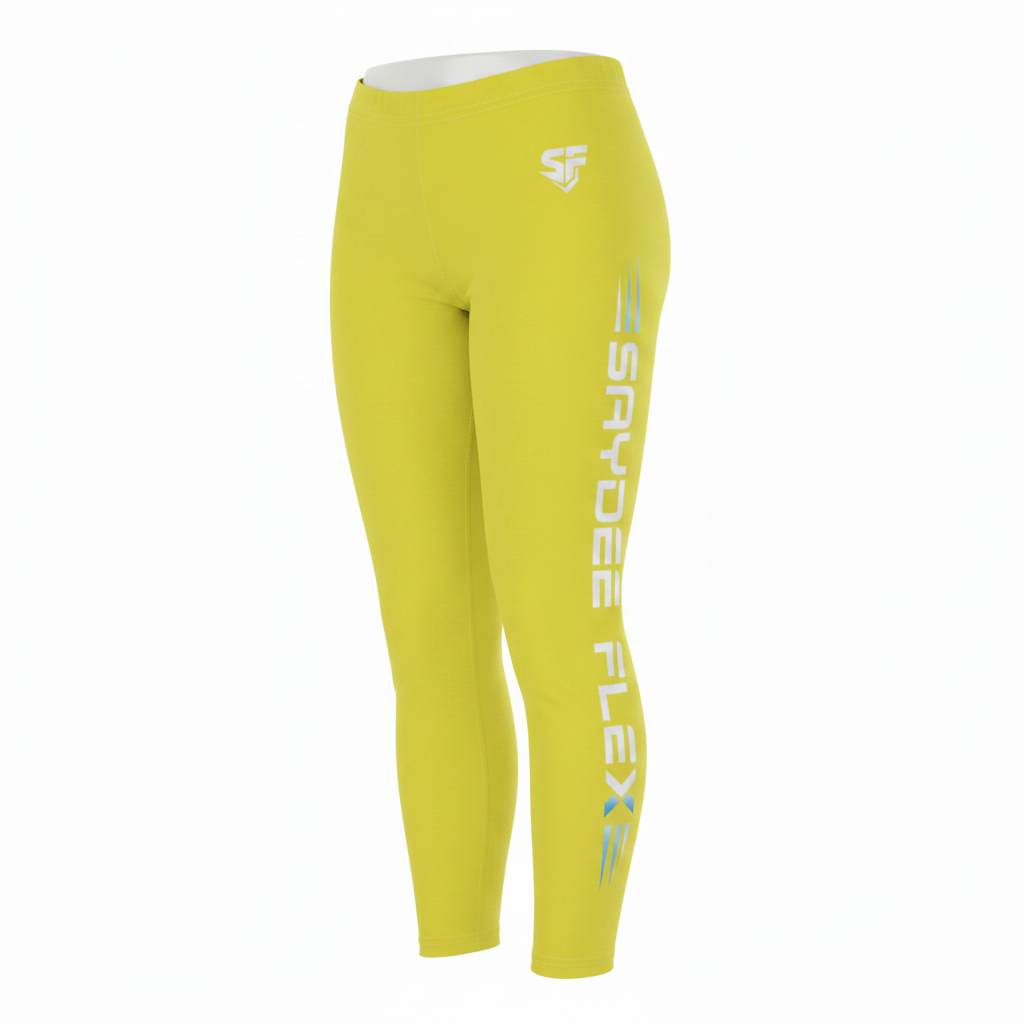 Performance Capri Leggings - Yellow