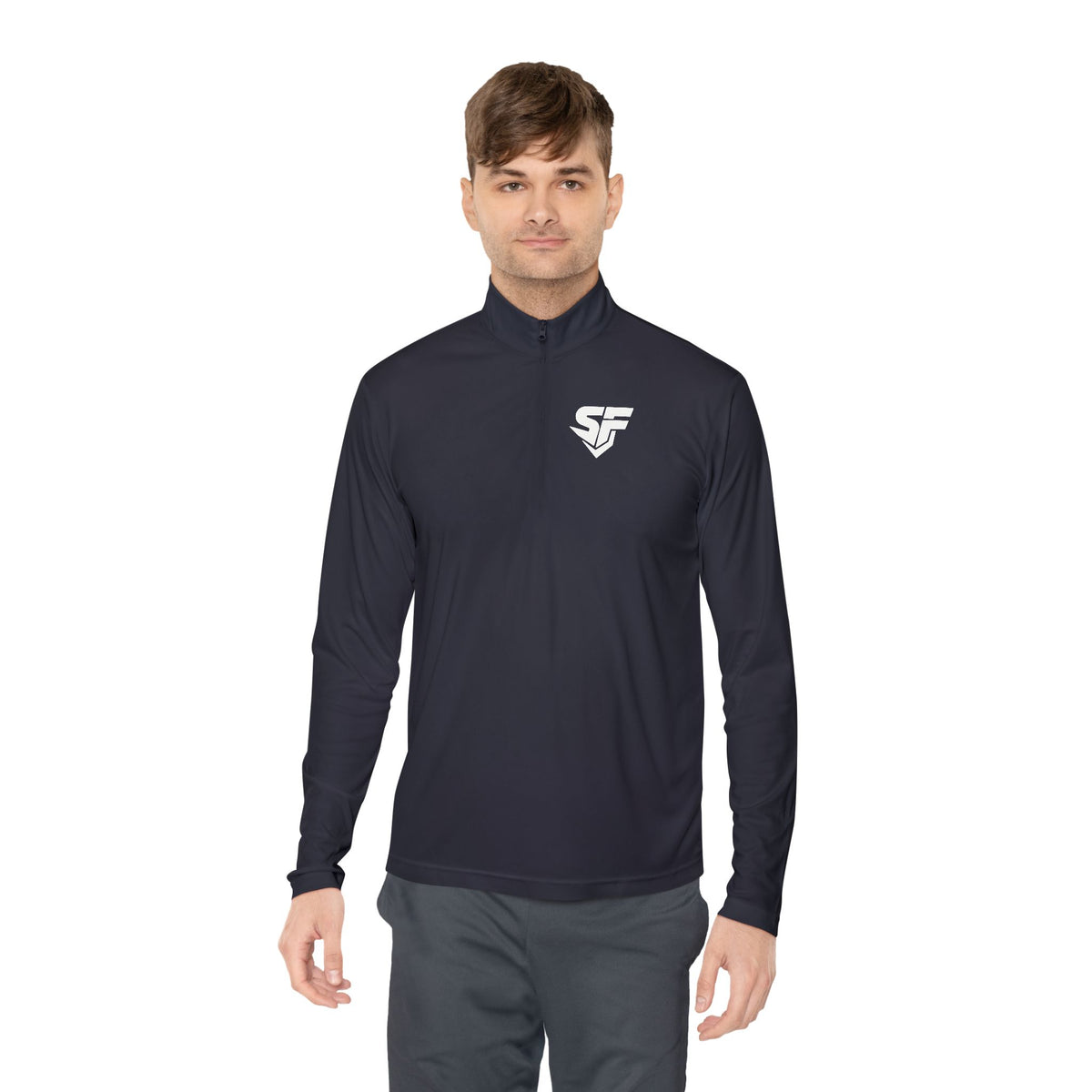 Saydee Flex Quarter-Zip Pullover — 'Built For Power'
