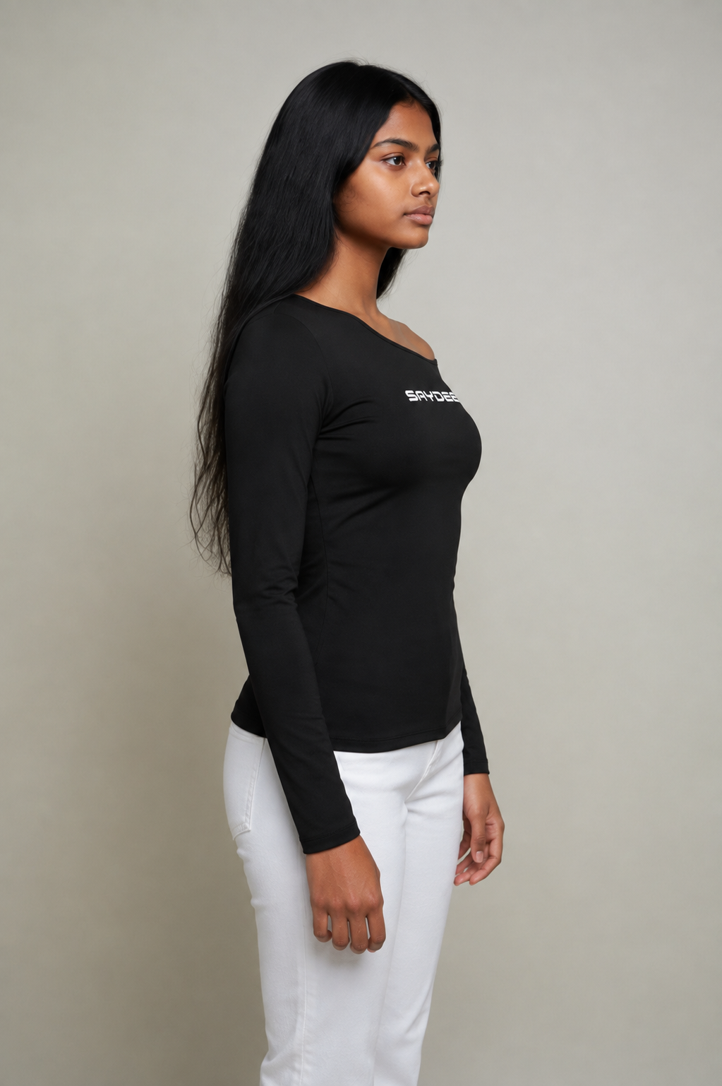 Saydee Flex Women’s Essential Off-the-Shoulder Long Sleeve