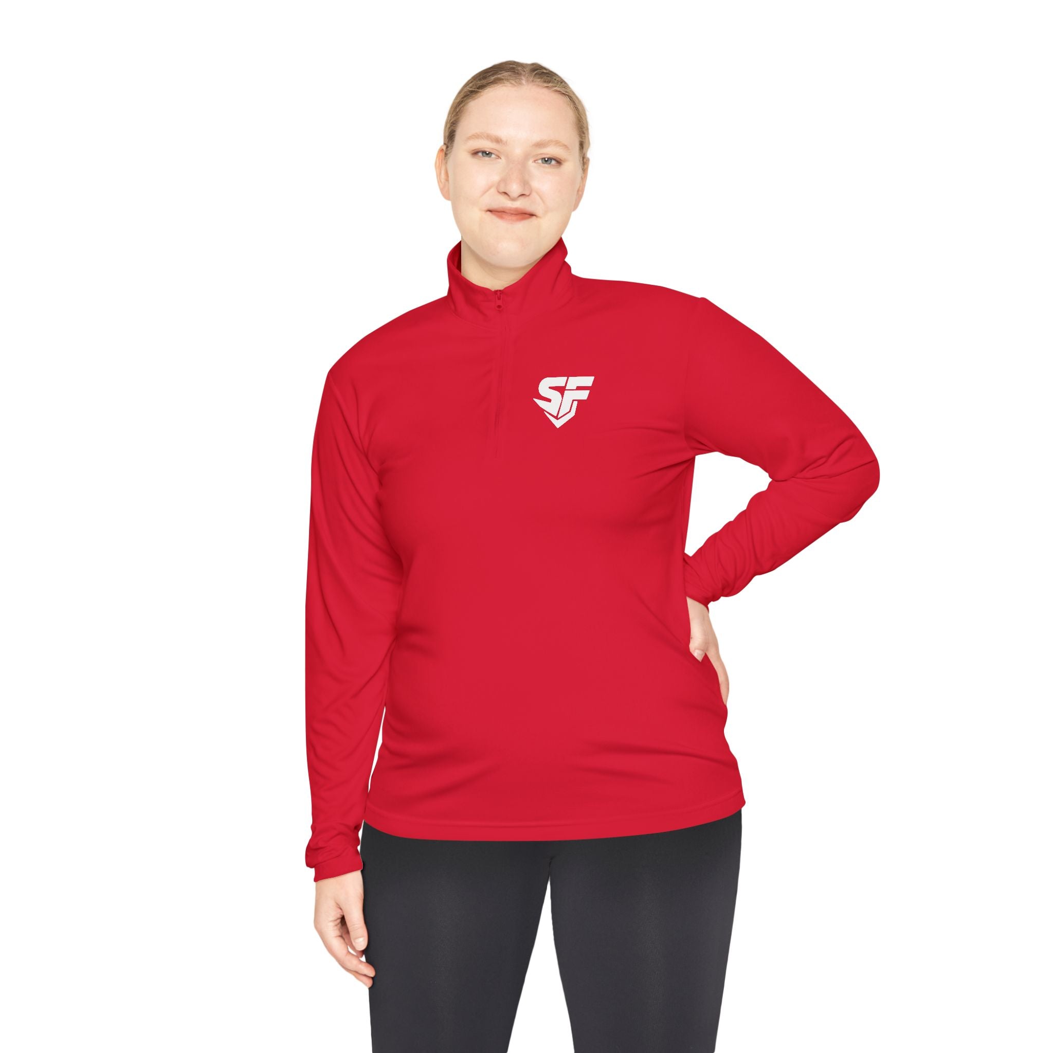 Saydee Flex Quarter-Zip Pullover — 'Built For Power'