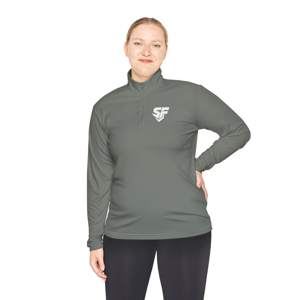 Saydee Flex Quarter-Zip Pullover — 'Built For Power'