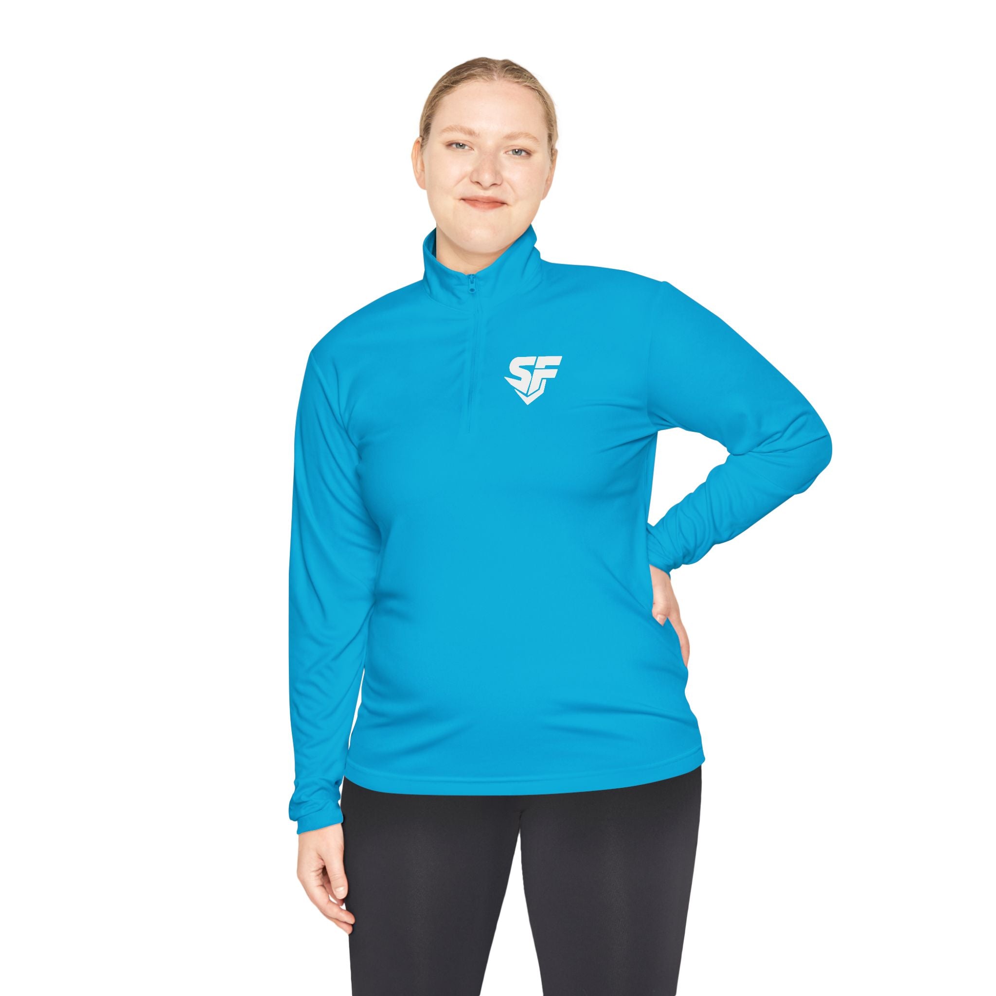 Saydee Flex Quarter-Zip Pullover — 'Built For Power'