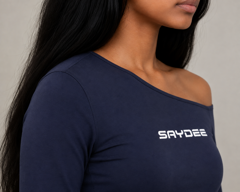 Saydee Flex Women’s Essential Off-the-Shoulder Long Sleeve
