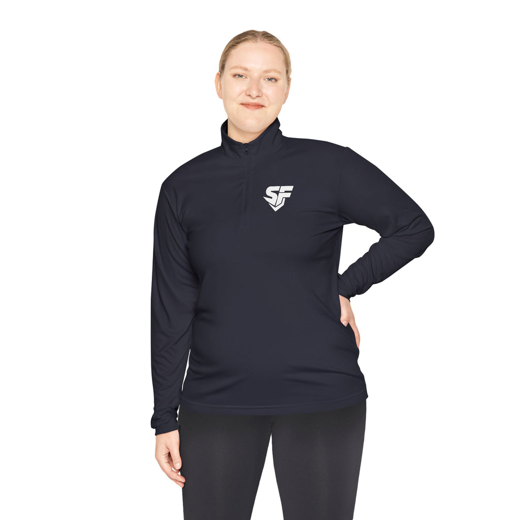 Saydee Flex Quarter-Zip Pullover — 'Built For Power'