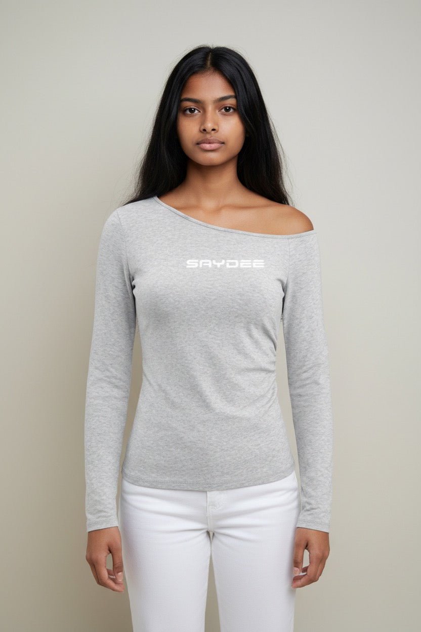 Saydee Flex Women’s Essential Off-the-Shoulder Long Sleeve