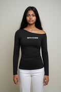 Saydee Flex Women’s Essential Off-the-Shoulder Long Sleeve
