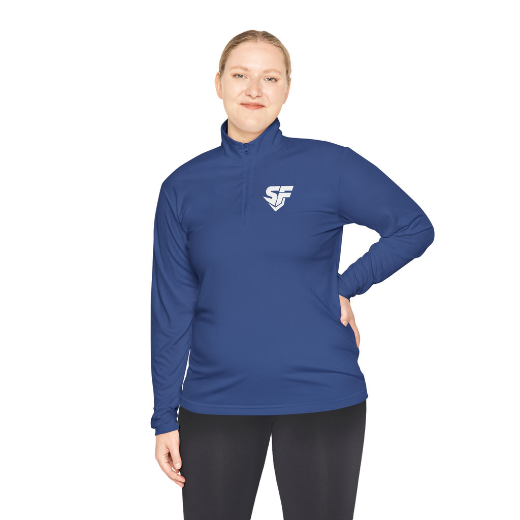 Saydee Flex Quarter-Zip Pullover — 'Built For Power'