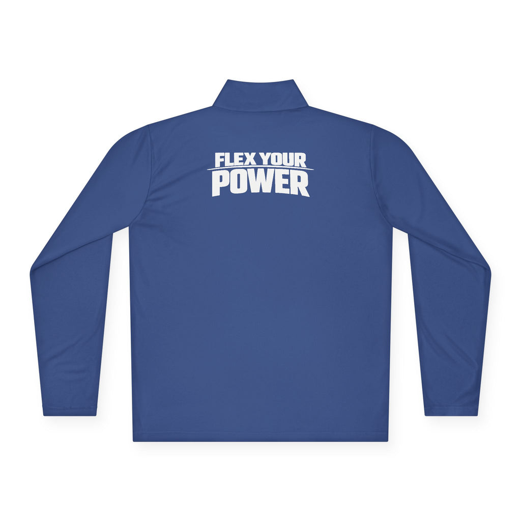 Saydee Flex Quarter-Zip Pullover — 'Built For Power'