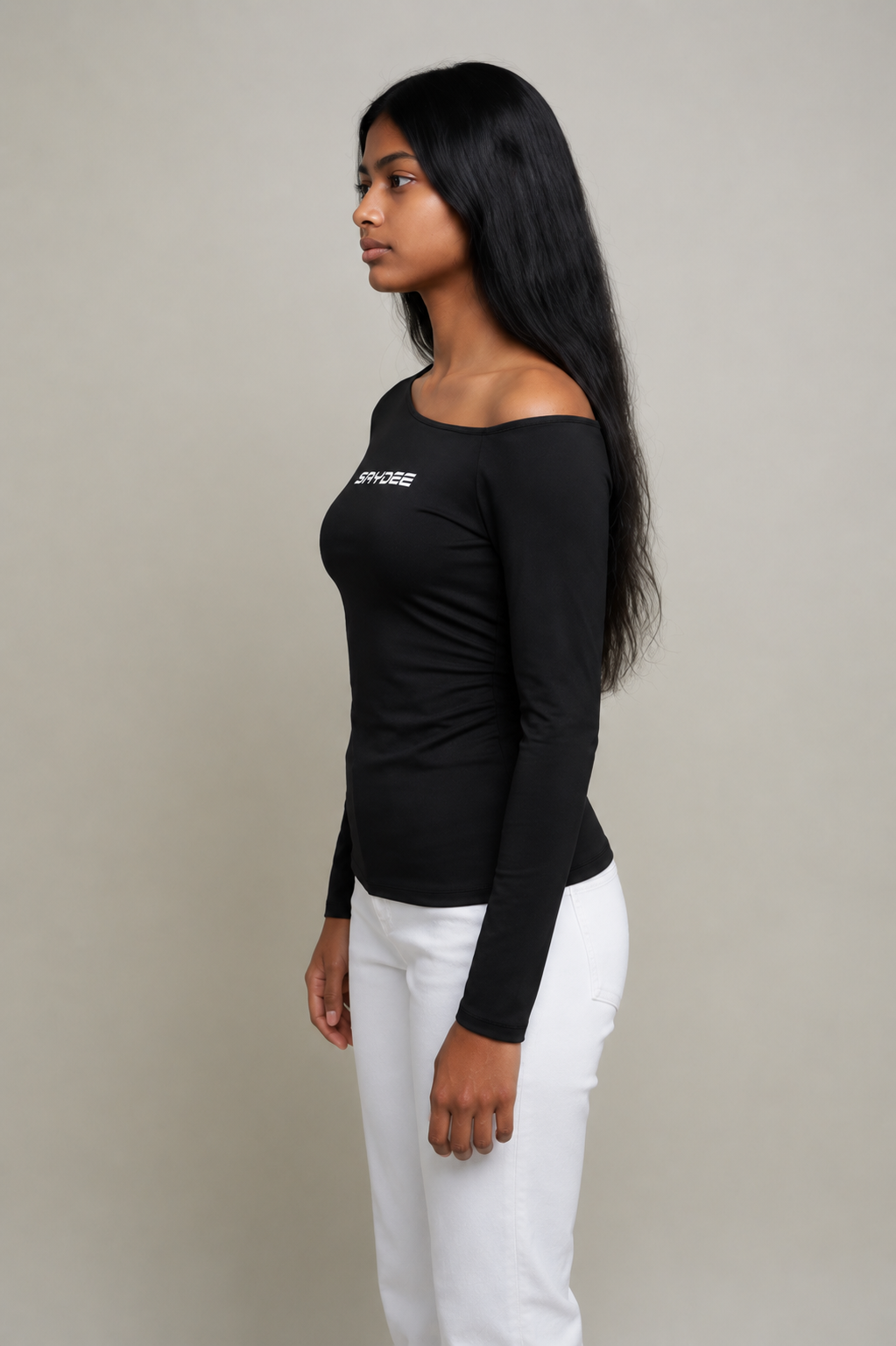 Saydee Flex Women’s Essential Off-the-Shoulder Long Sleeve