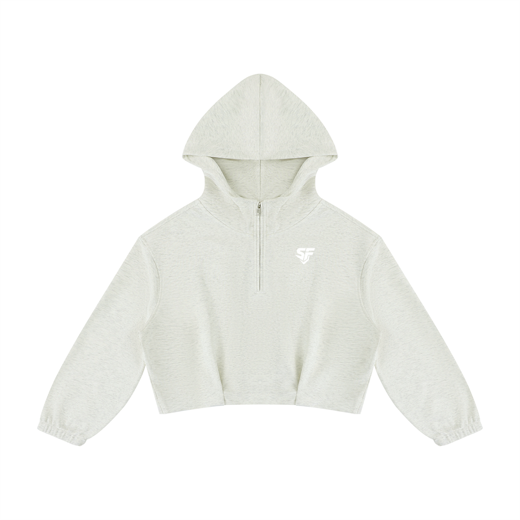 Women’s Boxy Quarter-Zip Hoodie
