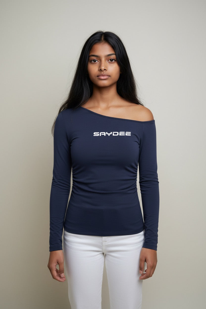 Saydee Flex Women’s Essential Off-the-Shoulder Long Sleeve