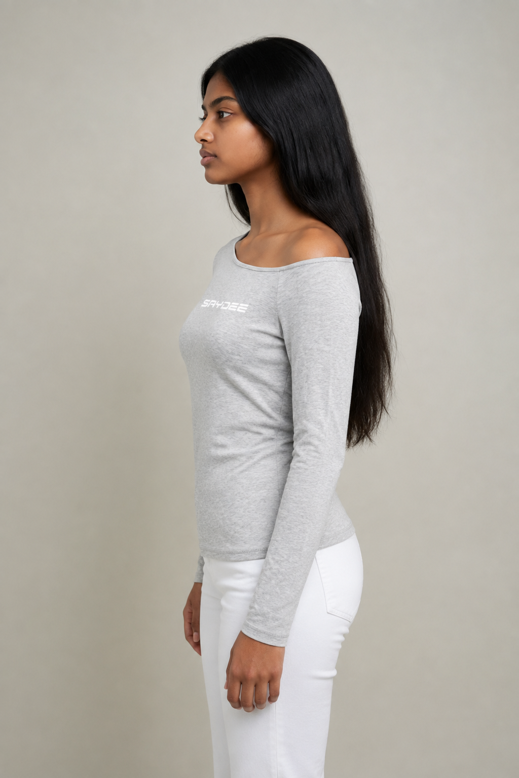 Saydee Flex Women’s Essential Off-the-Shoulder Long Sleeve