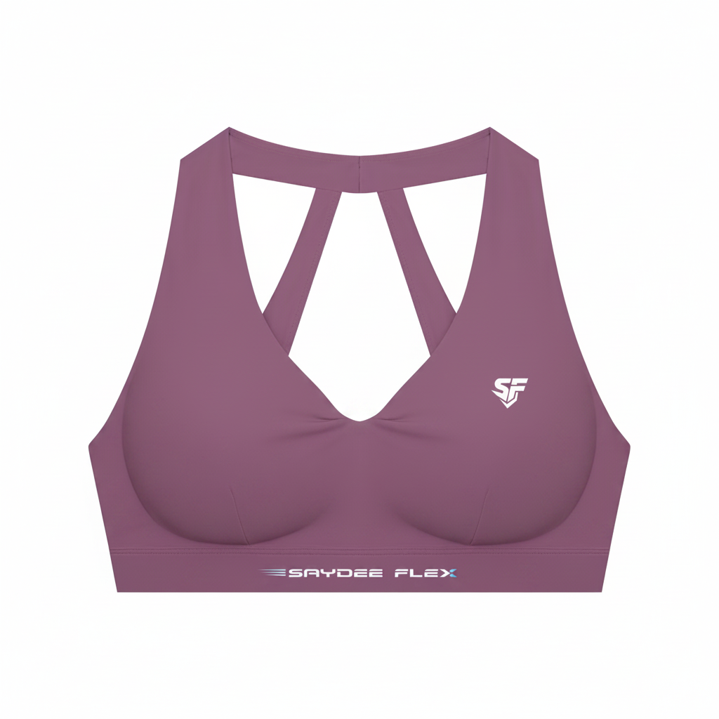 SAYDEE FLEX Halter Cropped Sports Bra