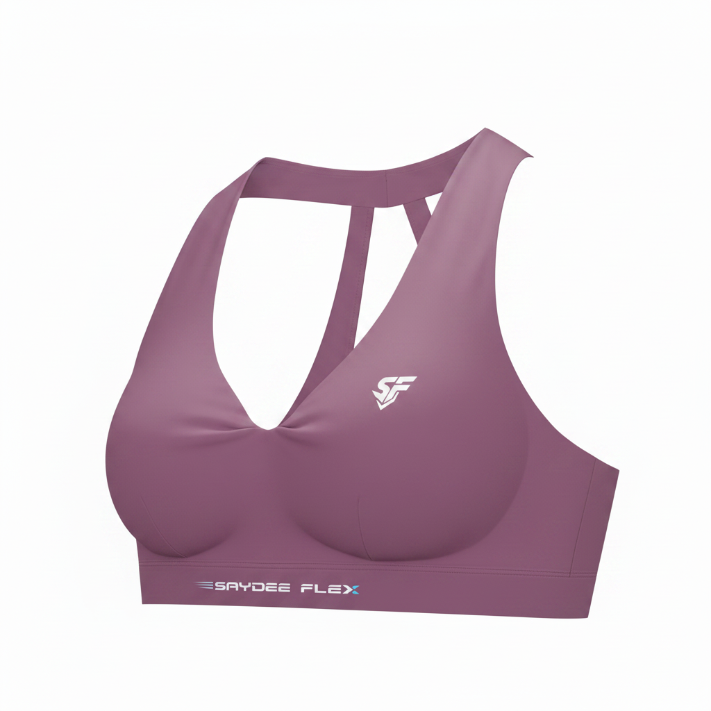 SAYDEE FLEX Halter Cropped Sports Bra