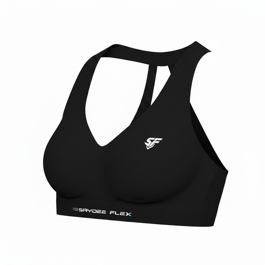 SAYDEE FLEX Halter Cropped Sports Bra